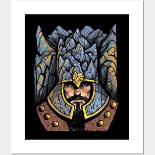 Dwarven mountains Posters and Art